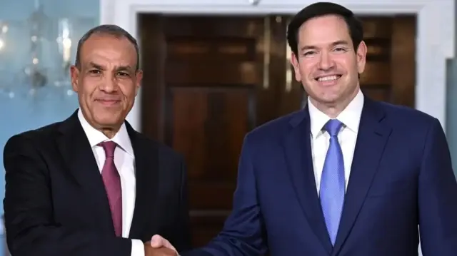 Egyptian, Saudi ministers hold talks with US secretary of state on Gaza, Sudan
