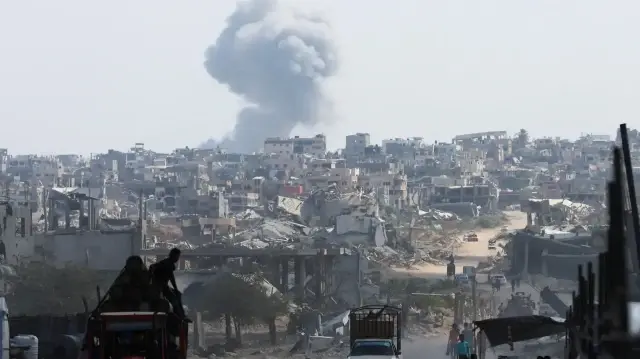 إصابة فلسطيني بقصف من مسيرة إسرائيلية جنوبي غزة