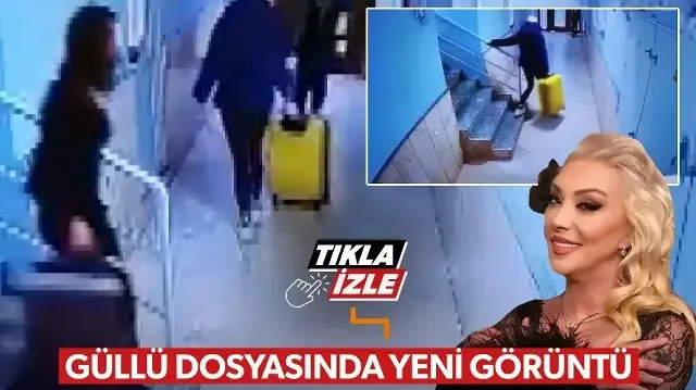 Güllü'nün kızının bavullarla apartmandan çıktığı anların görüntüleri ortaya çıktı