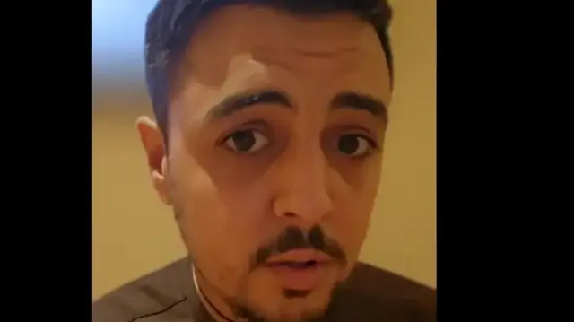 Le conseiller municipal dans le Doubs et militant pro-palestinien, Ismaël Boudjekada, le 2 avril 2025.