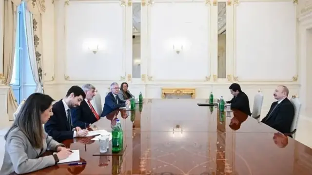Ильхам Алиев принял лорда Олдердайса