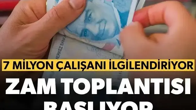 Asgari ücret maratonu cuma günü başlıyor: 7 milyon çalışanı ilgilendiriyor