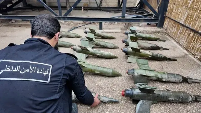 الأمن السوري يضبط صواريخ مضادة للدروع معدة للتهريب بريف درعا