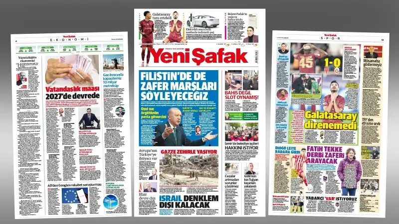 Filistin'de de zafer marşları söyleyeceğiz