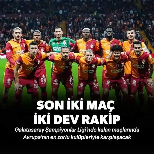 Galatasaray’ın Şampiyonlar Ligi’nde kaç maçı kaldı, kimle oynayacak?