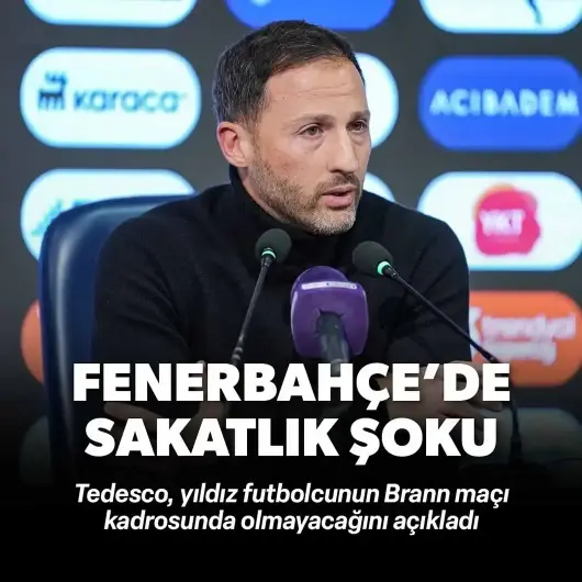 Tedesco açıkladı: Yıldız isim maçta yok