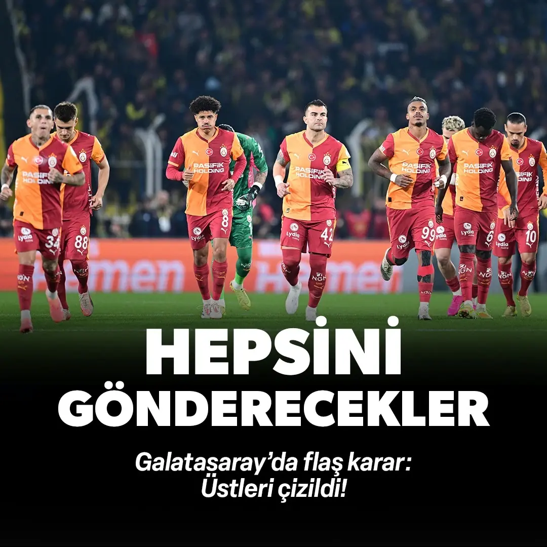 Galatasaray yönetimi yedek kulübesinin üstünü çizdi