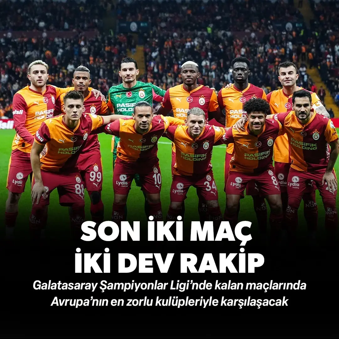 Galatasaray’ın Şampiyonlar Ligi’nde kaç maçı kaldı, kimle oynayacak?
