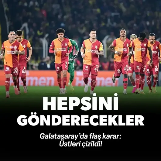 Galatasaray yönetimi yedek kulübesinin üstünü çizdi