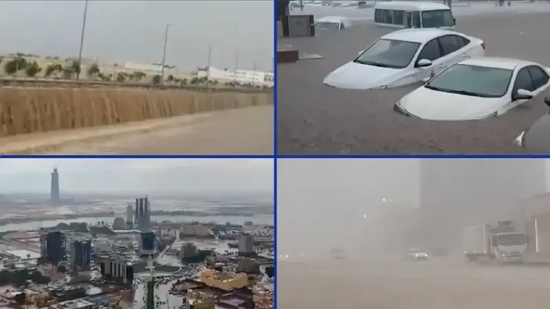 Şiddetli yağışlar sele yol açtı