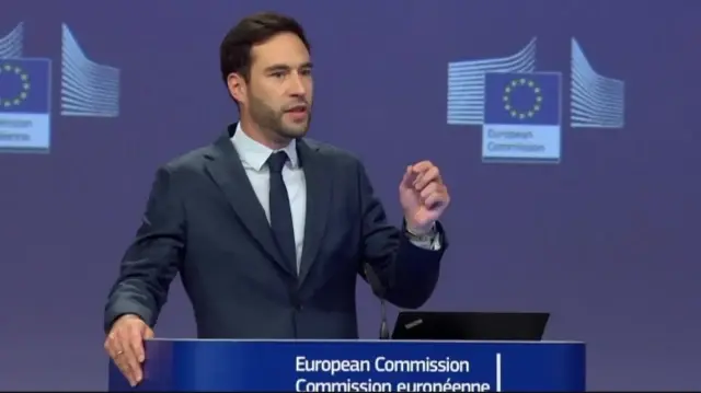 Thomas Regnier, porte-parole de la Commission Européenne.