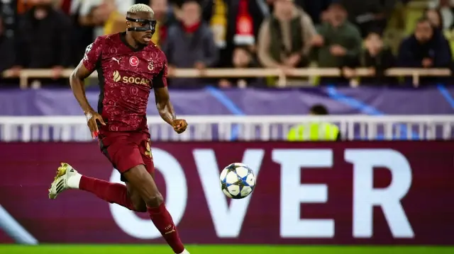 L'international nigérian de Galatasaray, Victor Osimhen, le 9 décembre 2025.