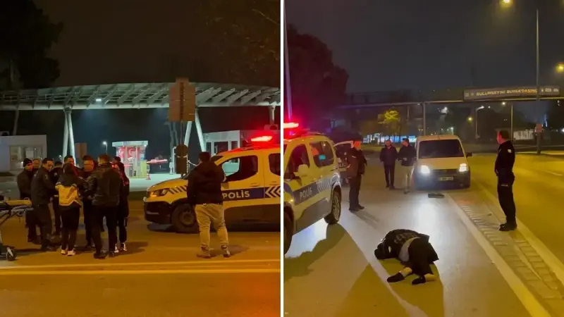 Bursa'da üst geçidi kullanmayan yayaya otomobil çarptı: Ağır yaralandı