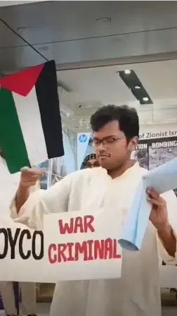 India protests for Palestine