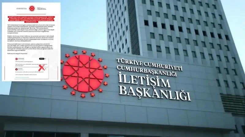 Dezenformasyonla Mücadele Merkezi 'yabancı mühendise ayrıcalık' iddialarını çürüttü