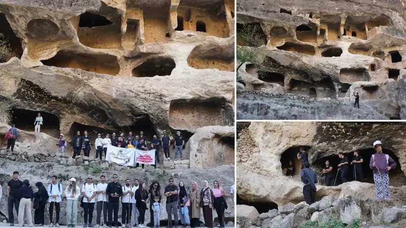 Şırnak'ın saklı harikası keşfedildi: '7 katlı apartman mağara' doğaseverlerin rotasına girdi