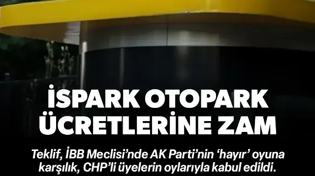 İBB Meclisi'nde kabul edildi