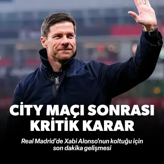 City yenilgisi sonrası kritik karar! Real Madrid'de Xabi Alonso'nun koltuğu için son dakika gelişmesi