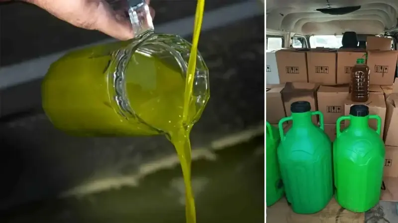 Aydın’da bin 300 litre tağşiş yağ ele geçirildi.