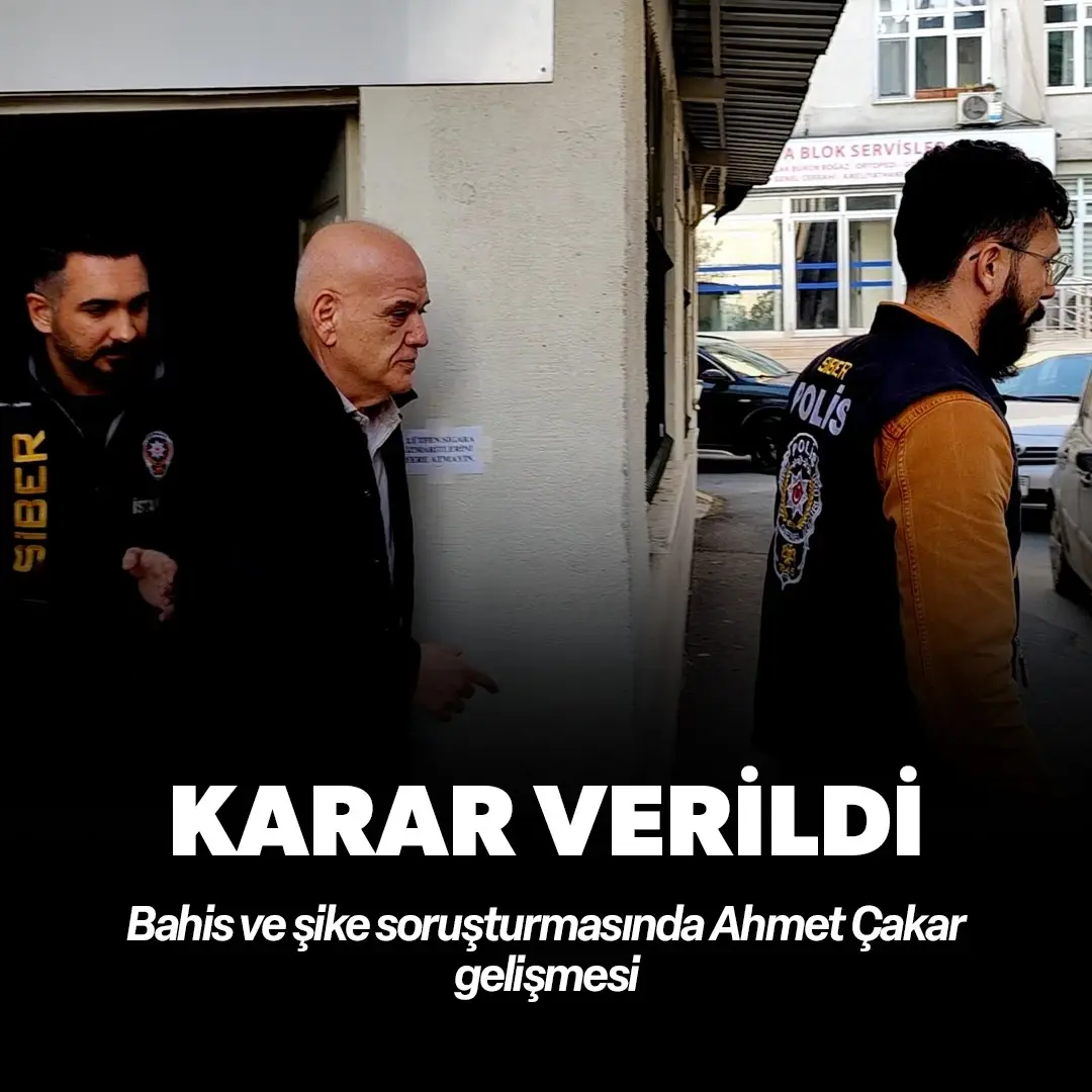 Ahmet Çakar serbest bırakıldı