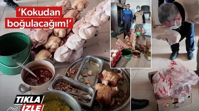 Dönercide gıda skandalı: Denetlemeye gelen zabıta bile dükkanda duramadı