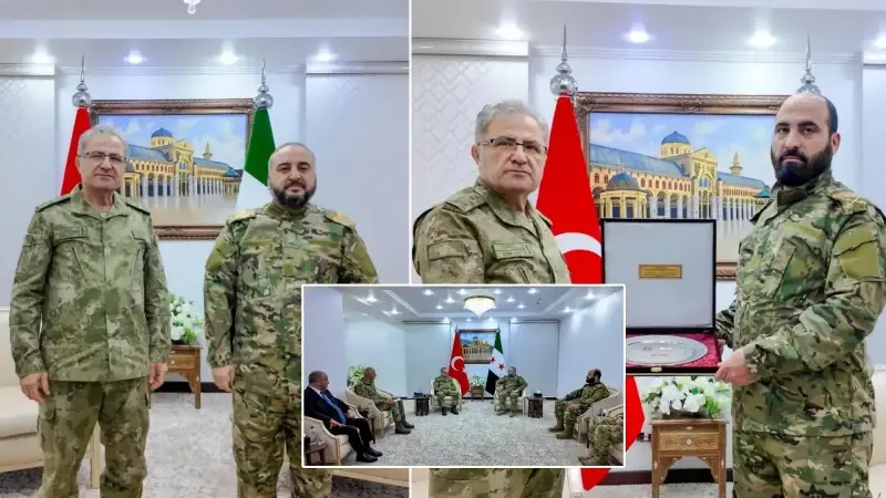 Orgeneral Metin Tokel Şam'da