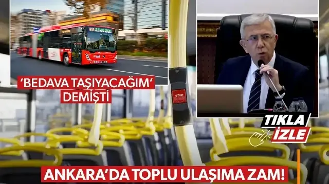 Toplu taşımaya dev zam kararı: AK Parti'den Yavaş'a "Hani ücretsiz olacaktı?" tepkisi geldi