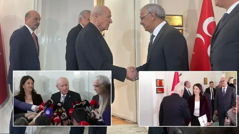 Devlet Bahçeli ve DEM Parti heyeti