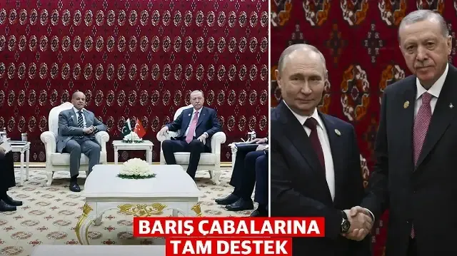 Cumhurbaşkanı Erdoğan Putin ile bir araya geldi: 'Türkiye barış çabalarına destek verecek'