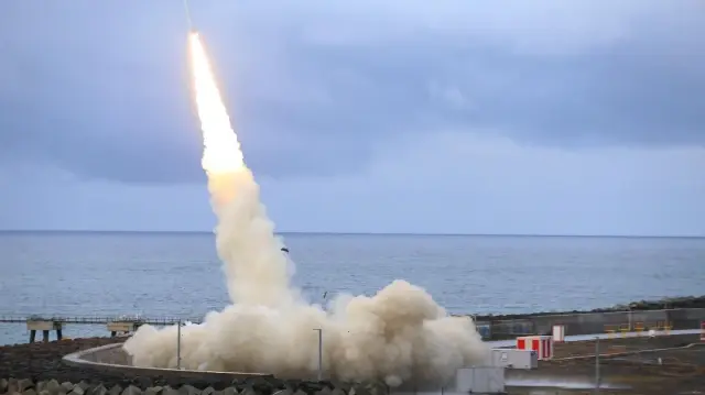 В Турции успешно испытали ракету Tayfun. | Фото: AA