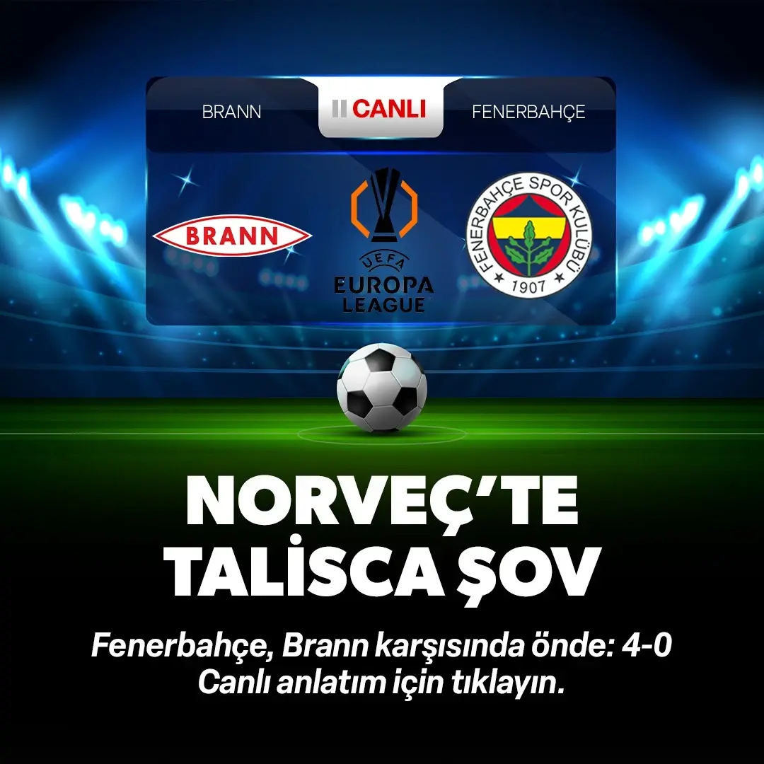 Brann - Fenerbahçe | Canlı skor - Canlı sonuç