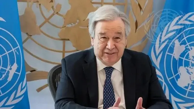 Le Secrétaire Général des Nations Unies Antonio Guterres.