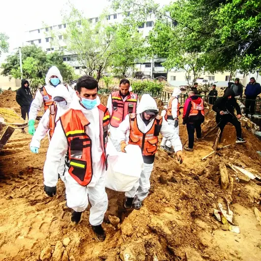 Şifa Hastanesi’nde yeni toplu mezar