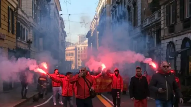 Забавстовка профсоюзов в Италии
