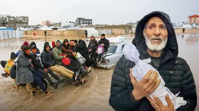 Gazze’nin yarısında sel riski var