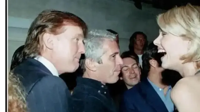 Трамп прокомментировал фото с Эпштейном