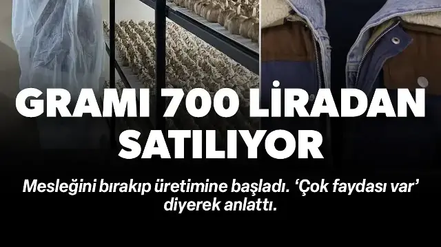 Mesleğinden vazgeçip, üretimine başladı: Gramı 700 TL
