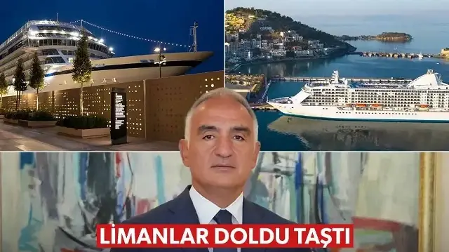 Limanlar doldu taştı: Kruvaziyerde 10 ayda rekor yolcu sayısı