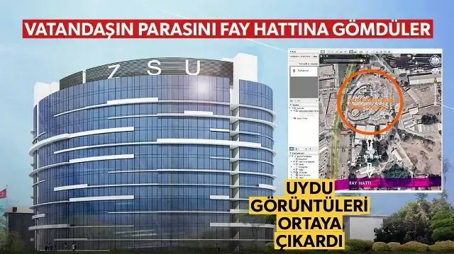 İzmirlinin parasını fay hattının dibine gömdüler: İZSU aktif fay hattına 150 metre mesafede