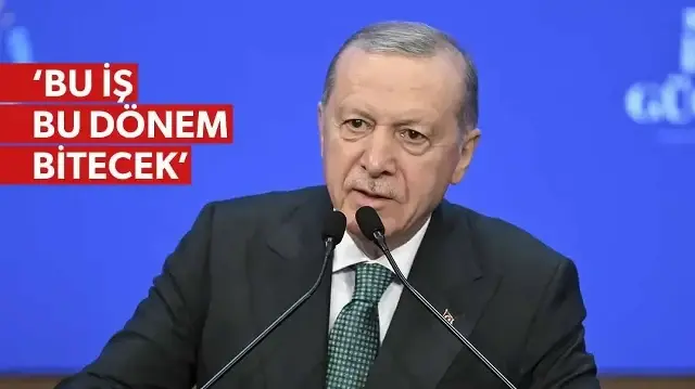 Cumhurbaşkanı Erdoğan'dan 'yeni anayasa' açıklaması: Bu dönem, bu işin neticeye bağlanacağı dönem olacaktır