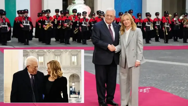 Mahmut Abbas - Giorgia Meloni