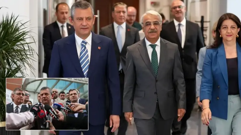 Özgür Özel - Mithat Sancar - Pervin Buldan