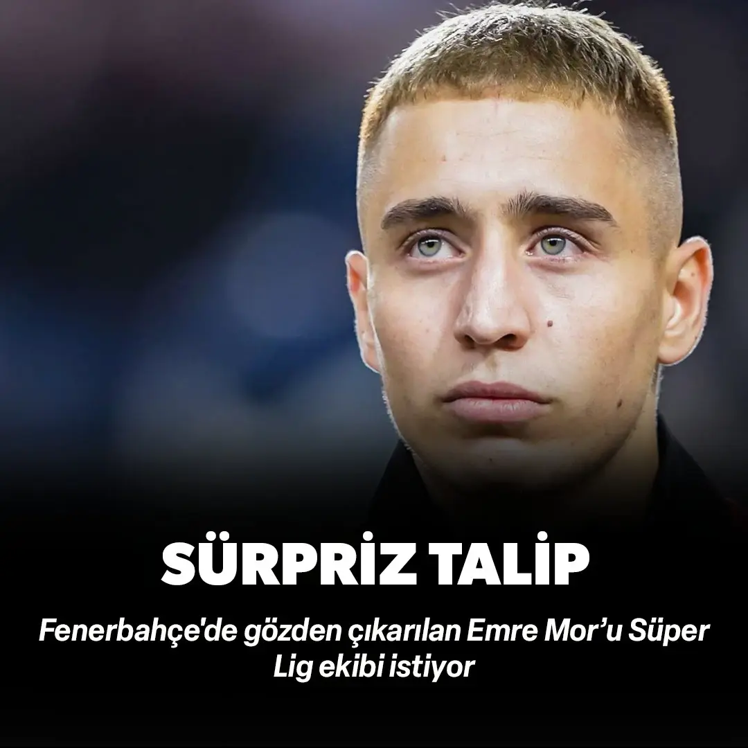 Fenerbahçe'de gözden çıkarılan Emre Mor'a Süper Lig'den sürpriz talip!