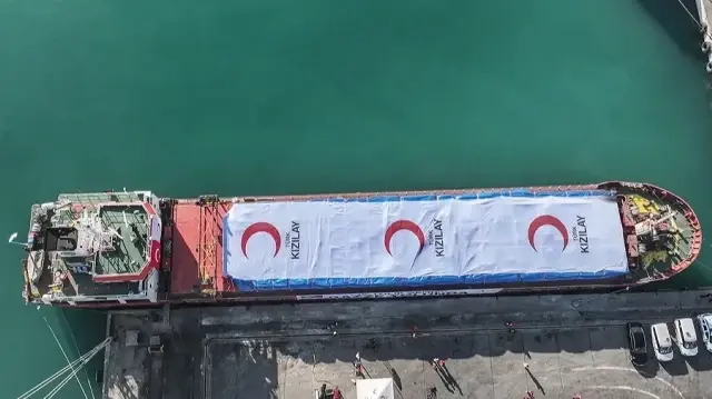 انطلاق "سفينة الخير" التركية الـ19 محملة بمساعدات لفلسطينيي غزة