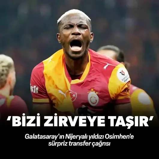 Osimhen için transfer çağrısı: Bizi zirveye taşır