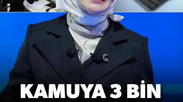 Kamuya 3 bin yeni personel alımı yapılacak 