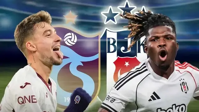 Trabzonspor - Beşiktaş Maç Kadrosu ve Muhtemel 11'ler: Dev derbide kimler eksik?