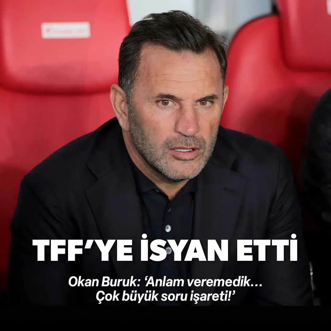 Galibiyet sevinci kursağında kaldı! Okan Buruk, TFF'ye isyan etti: "Anlam veremedik... Çok büyük soru işareti!"