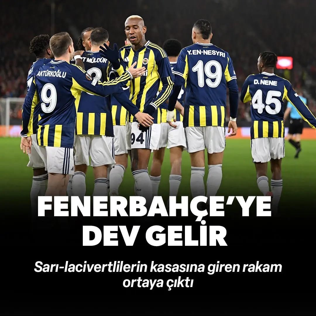 Fenerbahçe'ye dev gelir! Kasaya giren rakam belli oldu