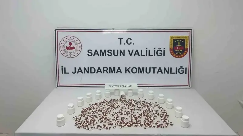 Samsun’da jandarmadan 2 ayrı uyuşturucu operasyonu